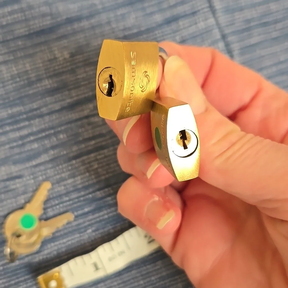 SAMSONITE Mini Padlocks with Keys